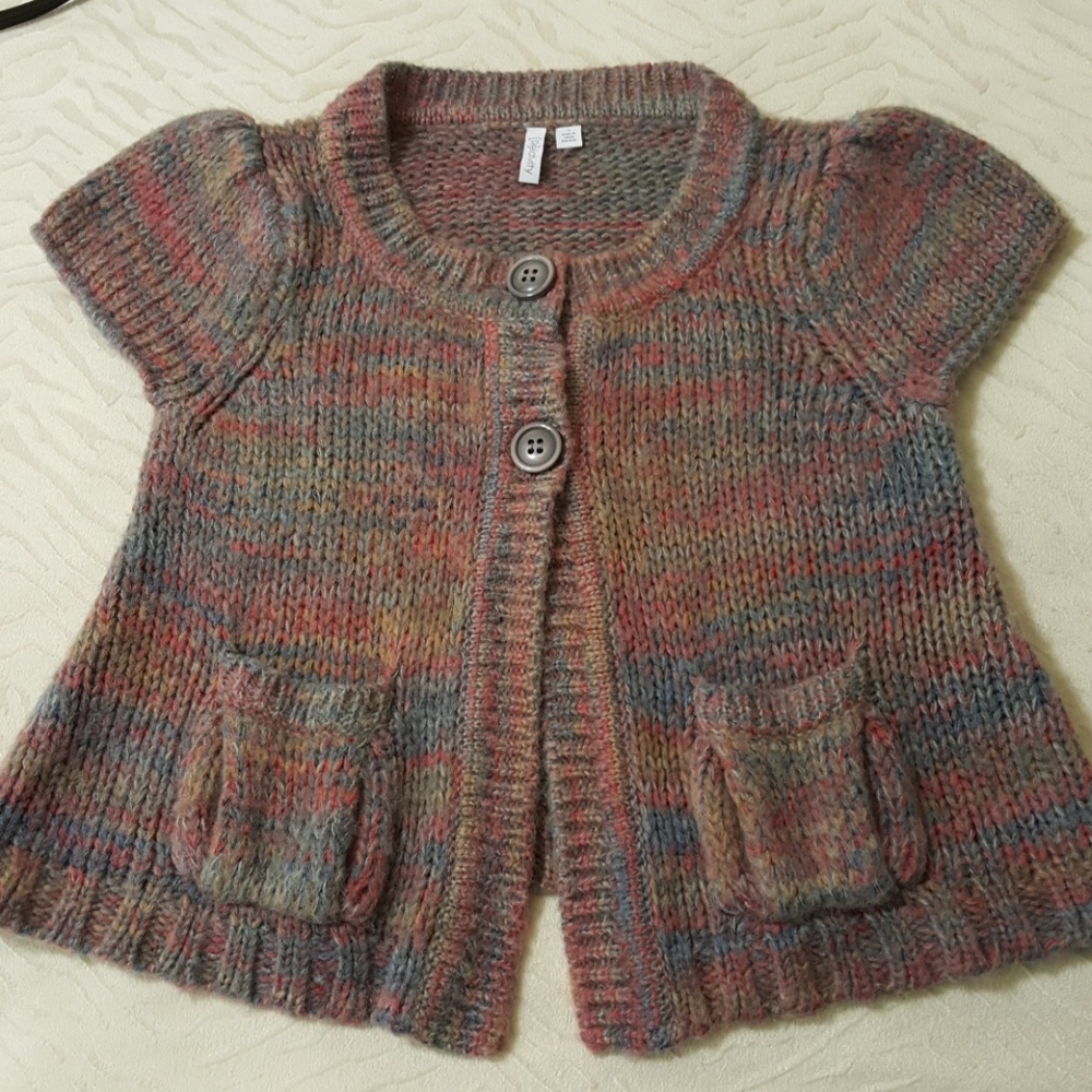 Relativity Wool Blend Marled Sweater